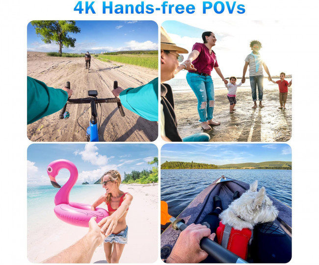 Экшн-камера i3 4K Thumb